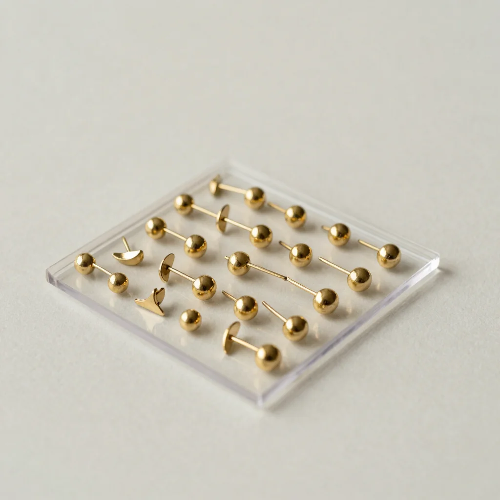 Gilded Orbit Studs